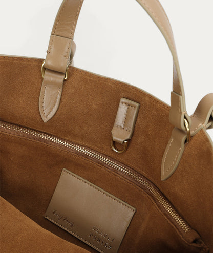 Deadly Ponies | Mr Bandit Tote Maxi - Oat Suede