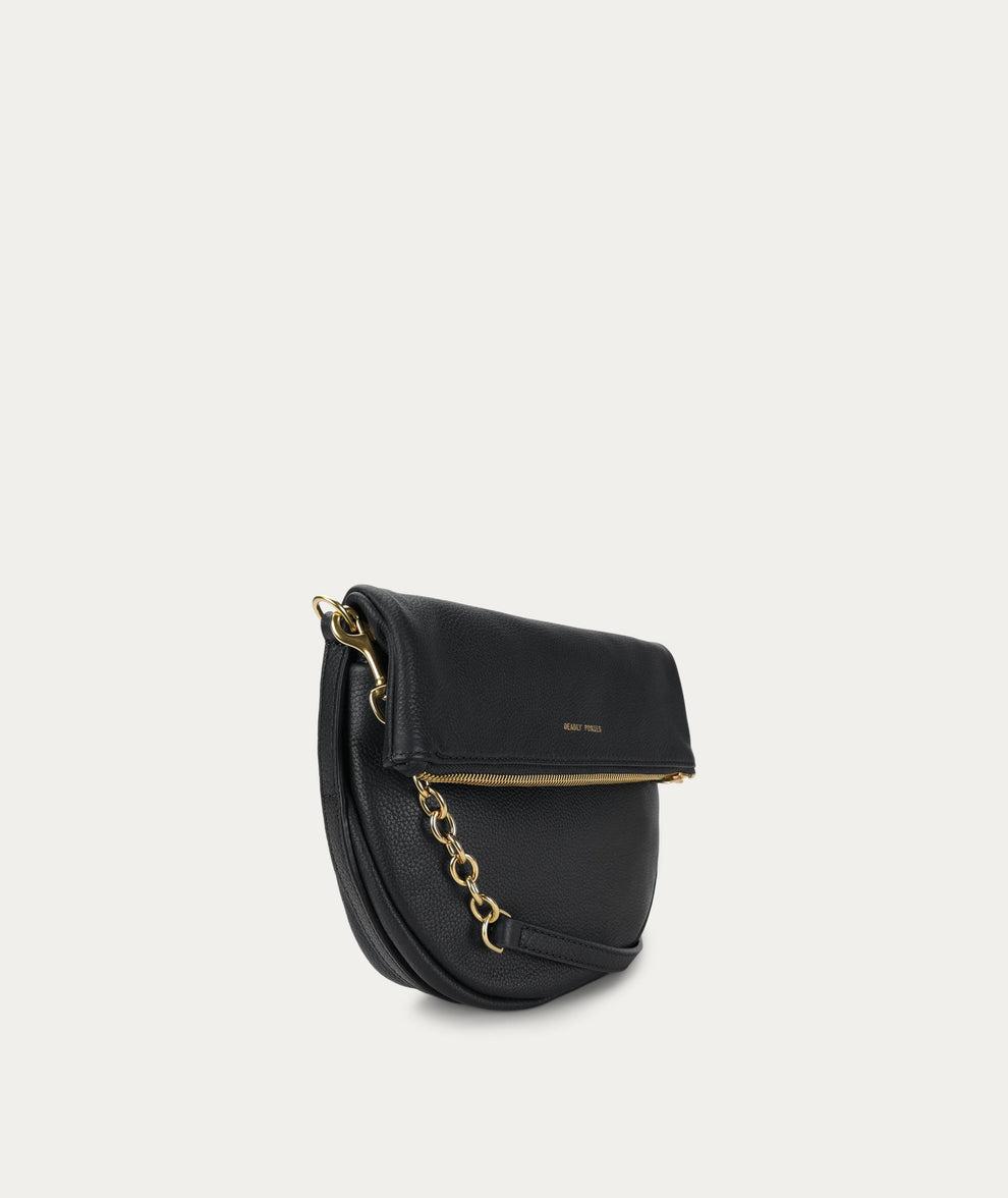 Deadly Ponies | Mini Leopard Crossbody - Black