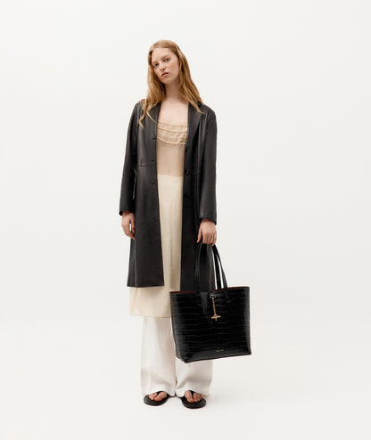 Deadly Ponies | Mr Porter Tote - Black Croc