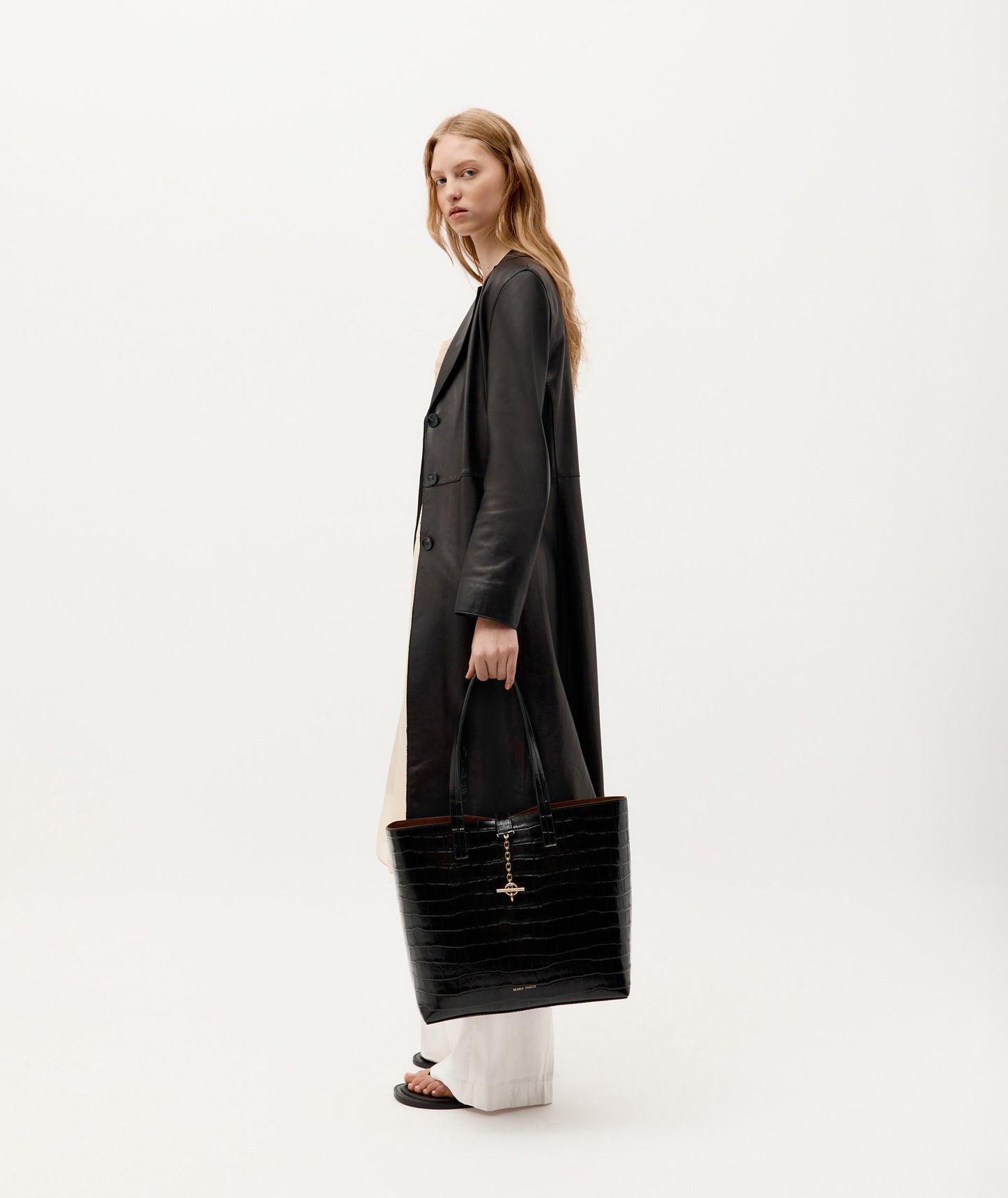 Deadly Ponies | Mr Porter Tote - Black Croc