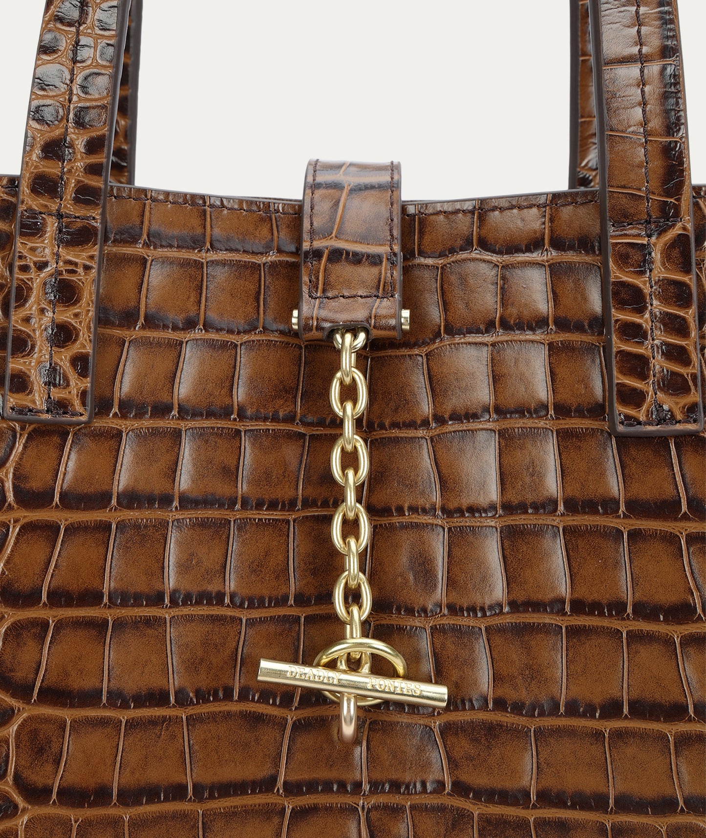 Deadly Ponies | Mr Porter Tote - Toffee Croc