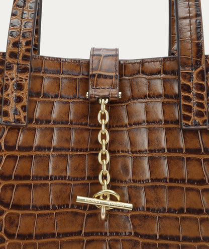 Deadly Ponies | Mr Porter Tote - Toffee Croc