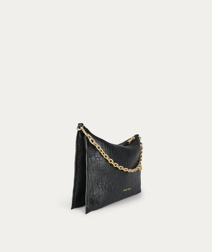 Deadly Ponies | Siamese Bag - Black Bulle / Brass