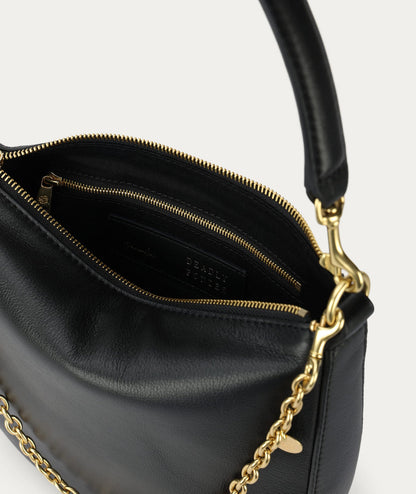 Deadly Ponies | Medium Sling Bag - Black / Brass