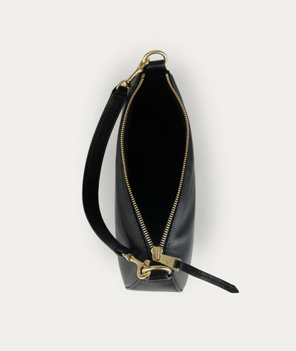 Deadly Ponies | Mini Sling Bag - Black / Brass