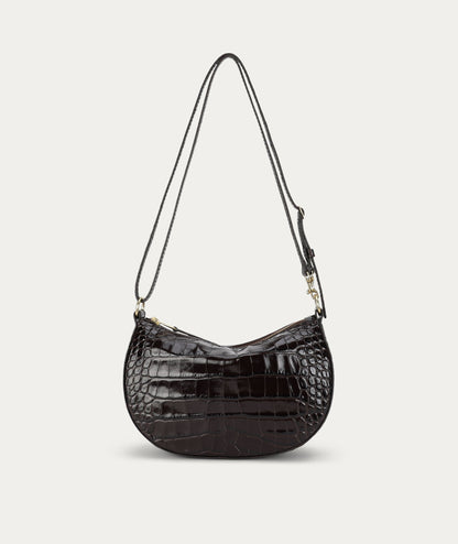Deadly Ponies | Mr Sling Micro - Espresso Croc