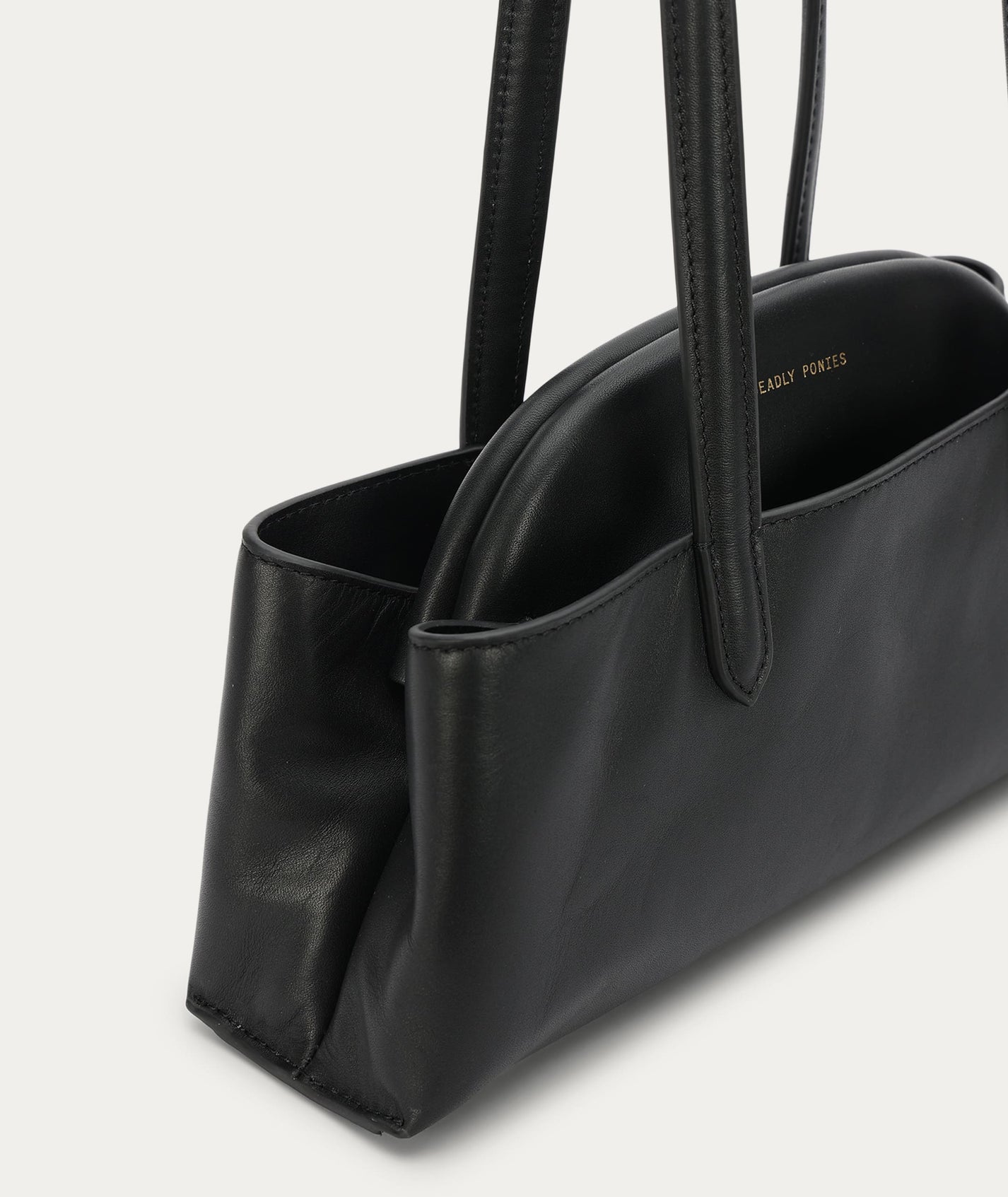 Deadly Ponies | Mini Vault Tote - Black