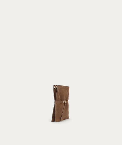 Deadly Ponies | Penny Phone Pouch - Hazel Suede