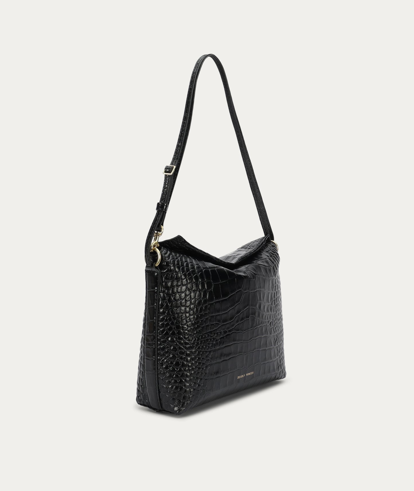 Deadly Ponies | Piper Bag - Black Croc