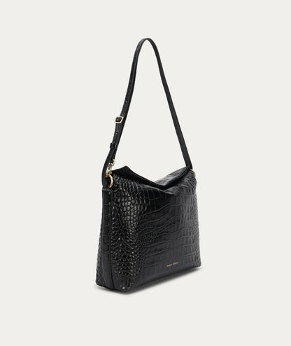 Deadly Ponies | Piper Bag - Black Croc