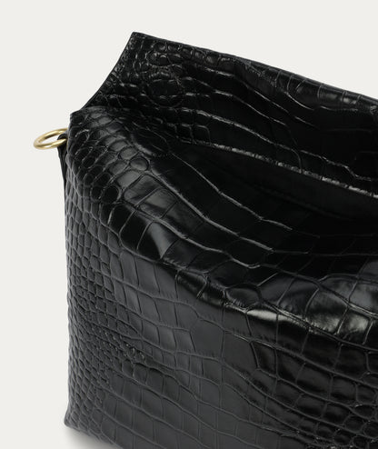 Deadly Ponies | Piper Bag - Black Croc