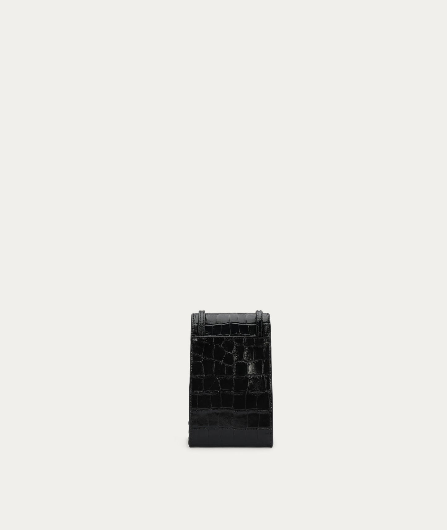 Deadly Ponies | Poucheroo Phone Wallet - Black Croc
