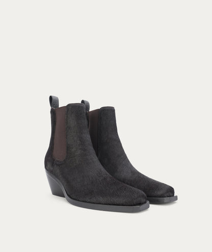 Deadly Ponies | Rider Boot - Java Calf Hair