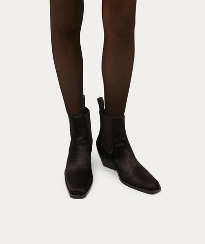 Deadly Ponies | Rider Boot - Java Calf Hair