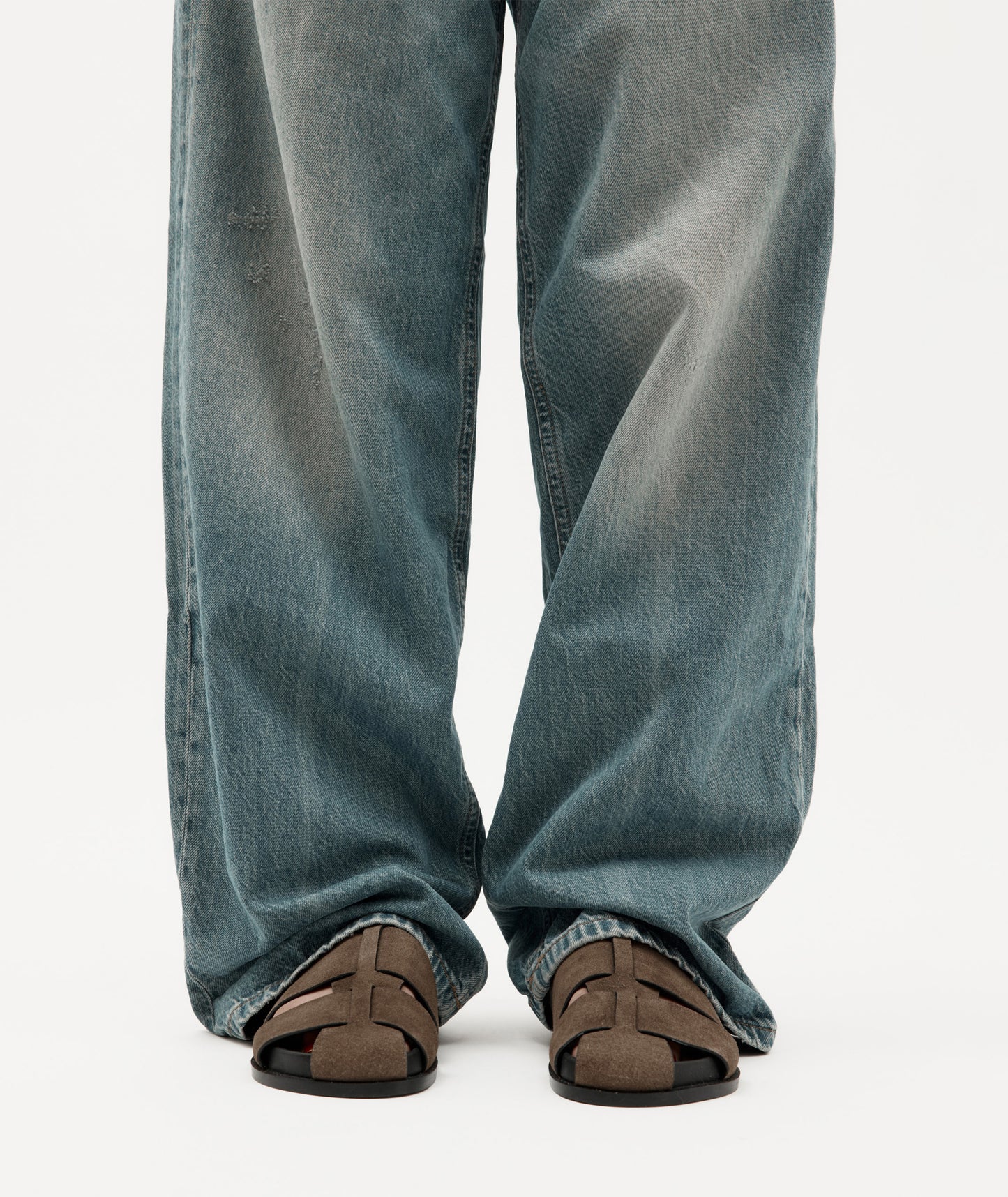 Deadly Ponies | Triton Sandal - Dune Suede