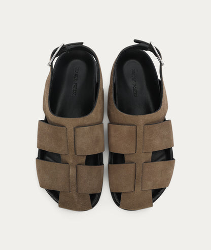 Deadly Ponies | Triton Sandal - Dune Suede