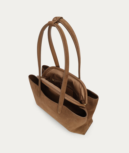 Deadly Ponies | Vault Tote - Hazel Suede