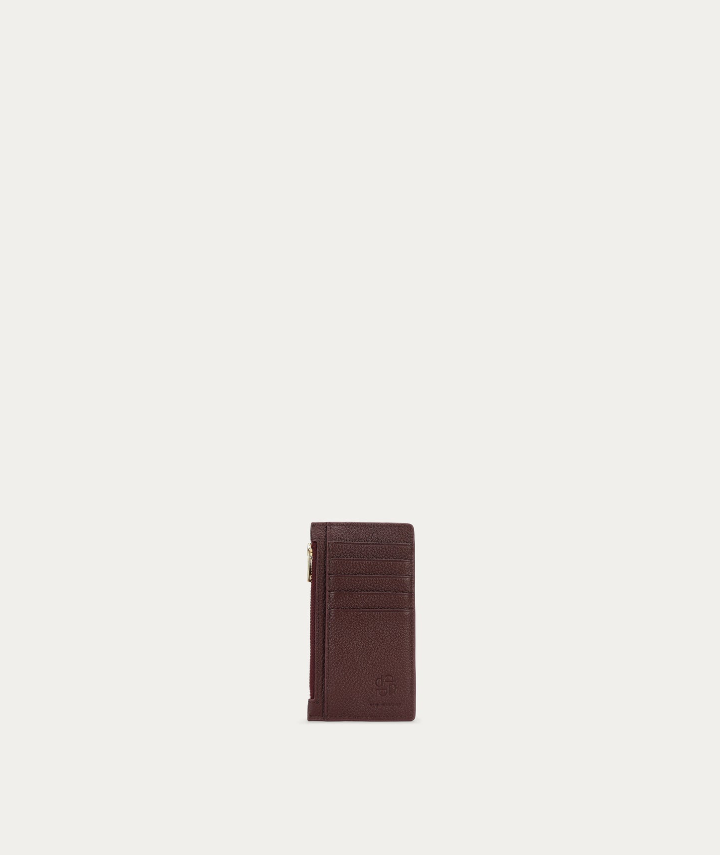 Deadly Ponies | Zip Card Holder - Dark Cherry