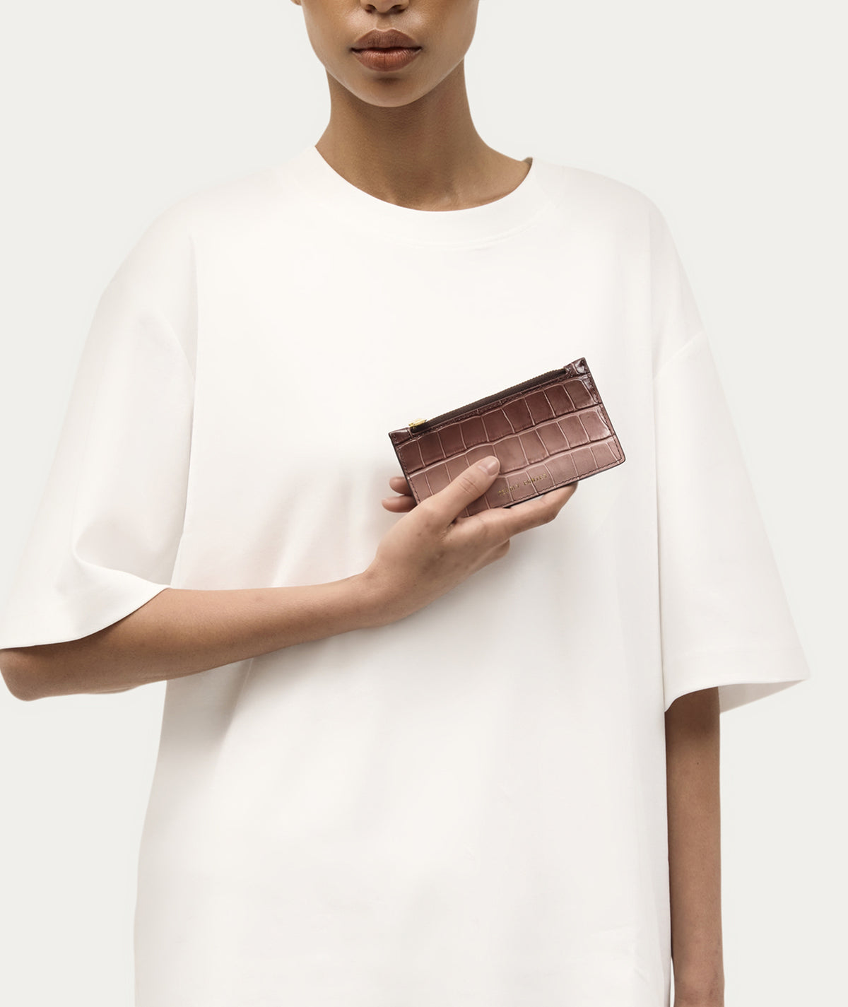 Deadly Ponies | Zip Card Holder - Eclipse Croc