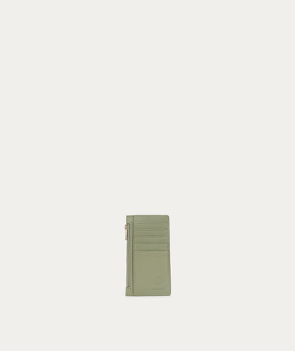 Deadly Ponies | Zip Card Holder - Sage