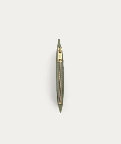 Deadly Ponies | Zip Card Holder - Sage