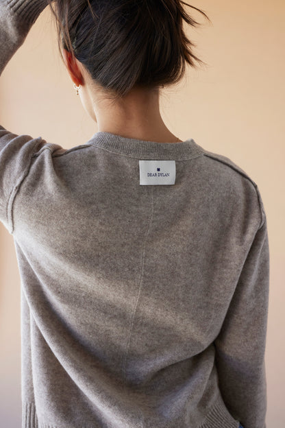 Dear Dylan | Cashmere Cardigan - Doe