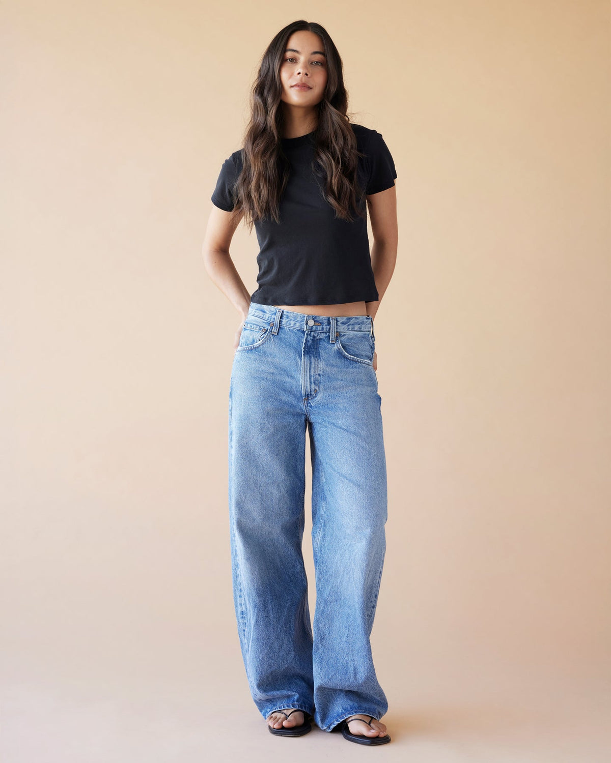 Dear Dylan | Baby Tee - Noir
