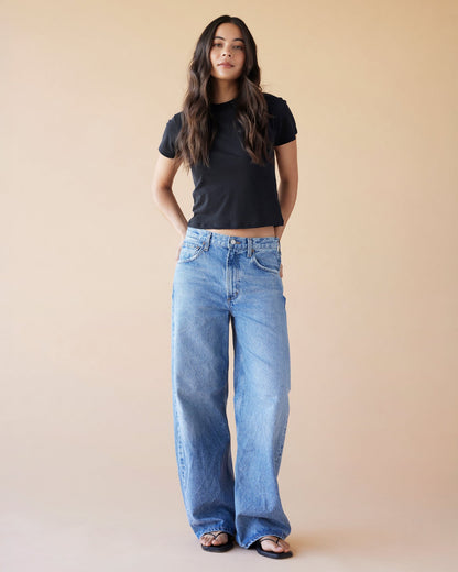 Dear Dylan | Baby Tee - Noir