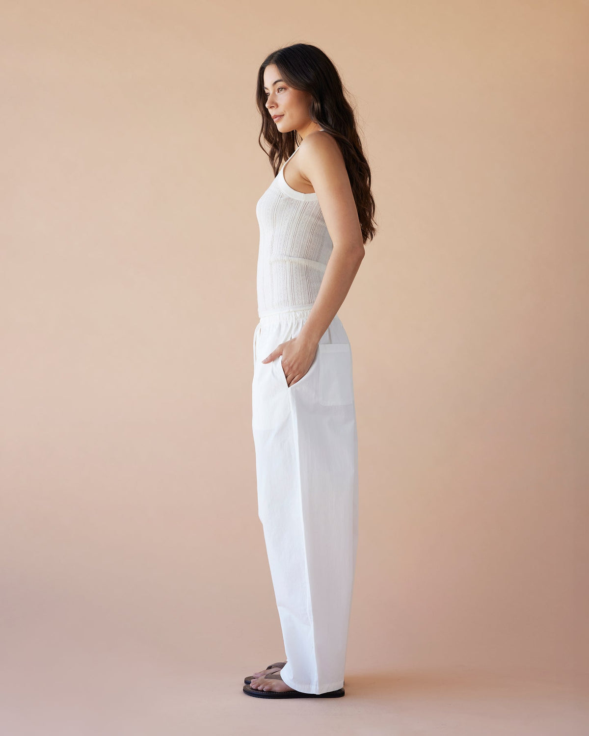 Dear Dylan | Resort Pant - Blanc