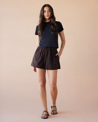Dear Dylan | Clover Short - Cocoa