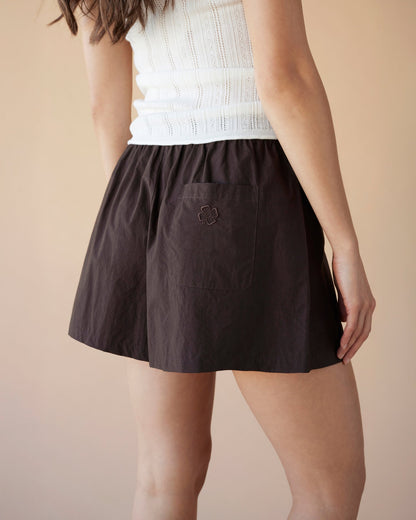 Dear Dylan | Clover Short - Cocoa