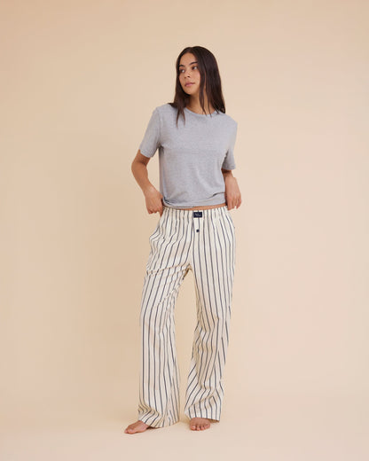 Dear Dylan | Boxer Pant - Ink Stripe