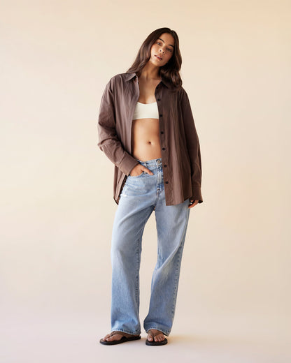 Dear Dylan | Sundown Shirt - Walnut