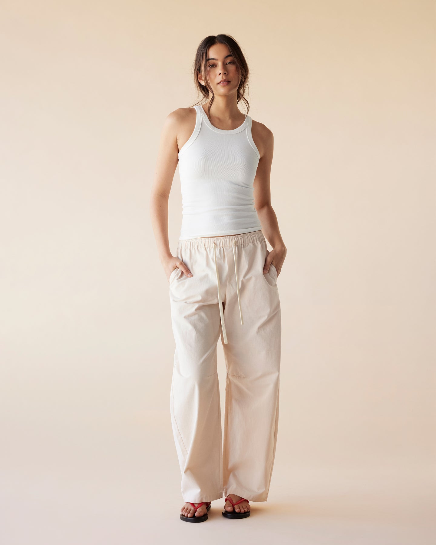 Dear Dylan | Resort Tank - Blanc
