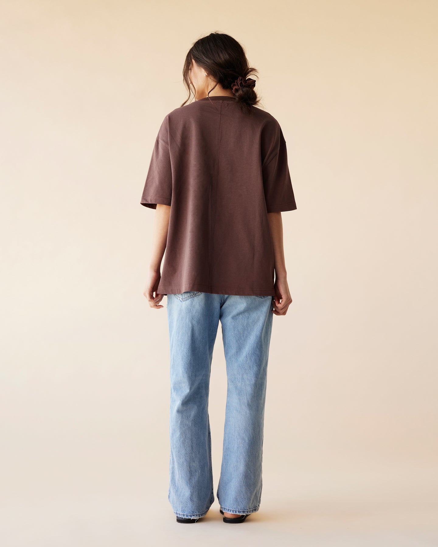 Dear Dylan | Oversized Tee - Umber