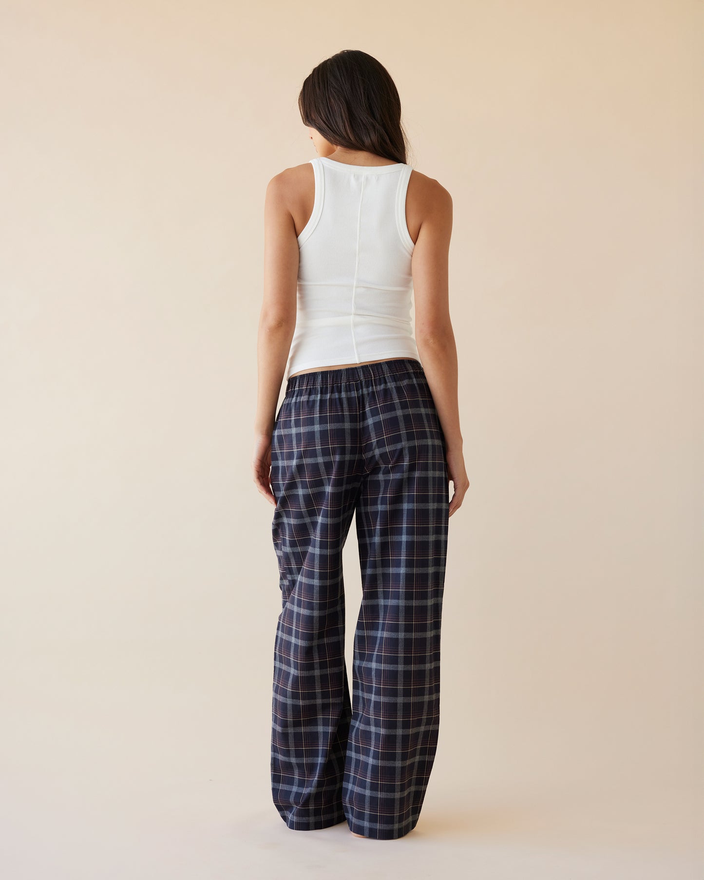 Dear Dylan | Boxer Pant - Midnight Plaid