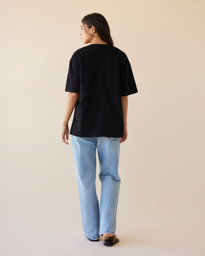 Dear Dylan | Oversized Tee - Noir