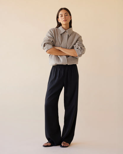Dear Dylan | Wool Cashmere Bomber - Doe