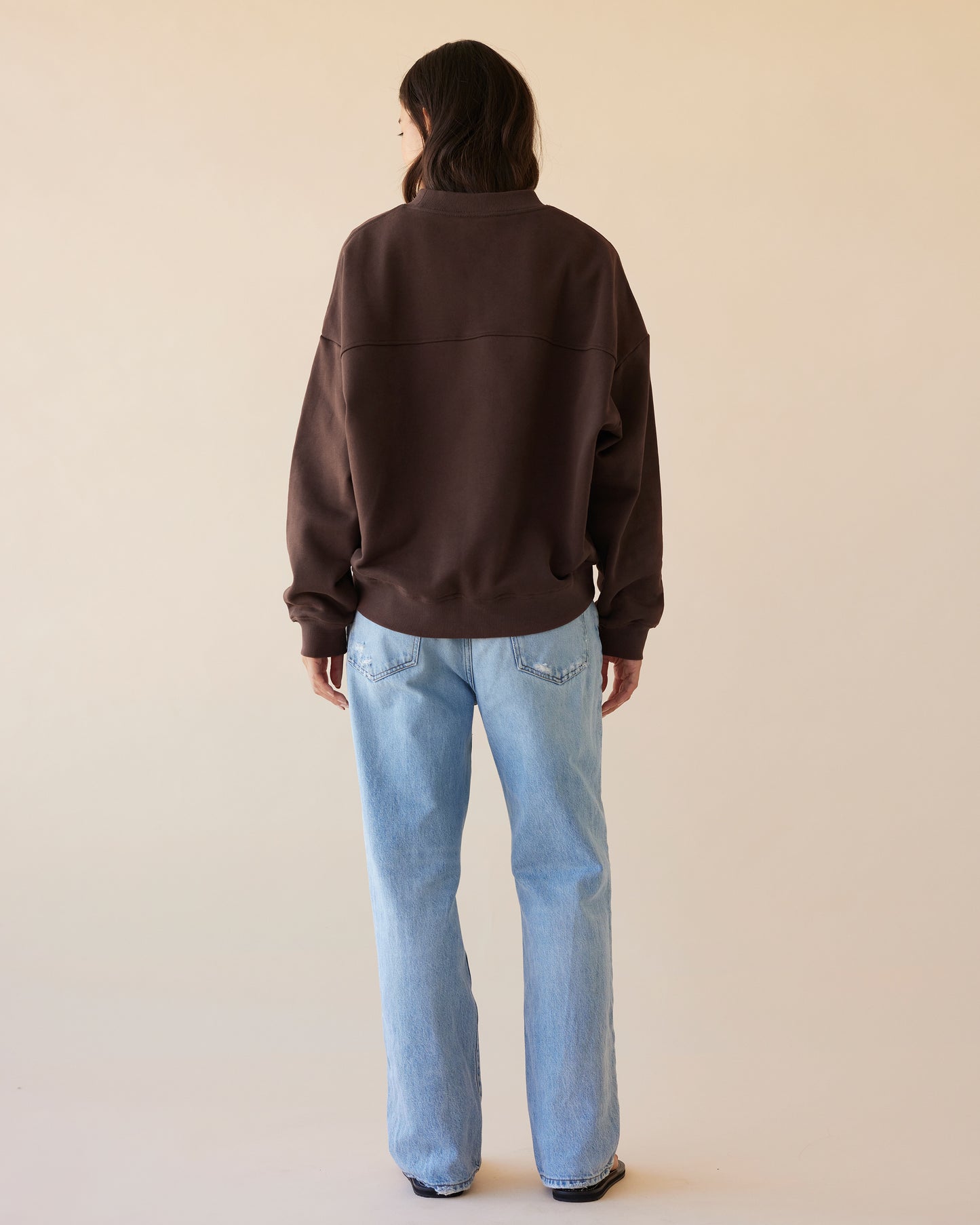 Dear Dylan | Oversized Sweater - Cocoa