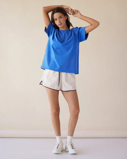 Dear Dylan | Dylan Oversized Tee - Washed Cobalt