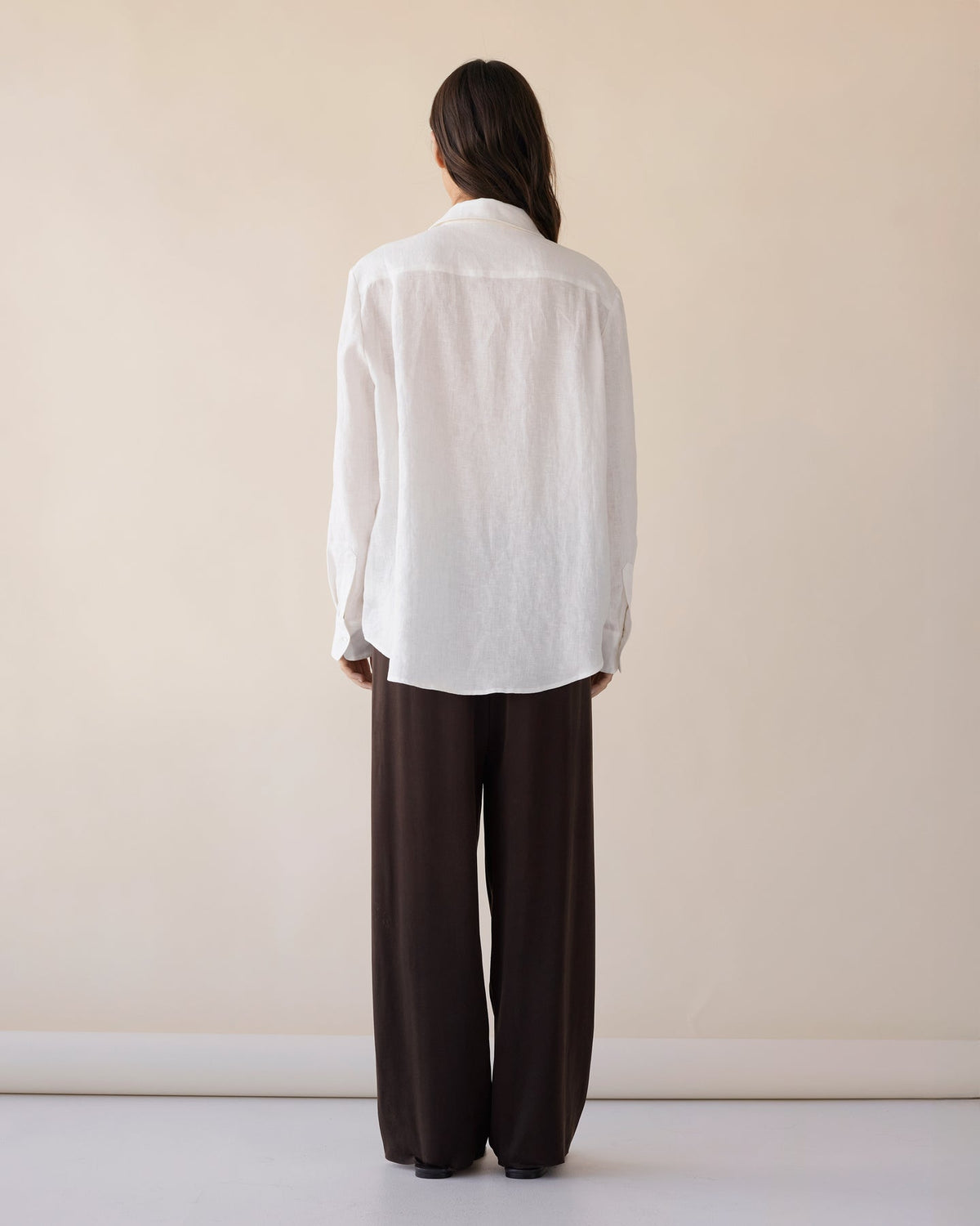 Dear Dylan | Sundown Shirt - Ivory Linen