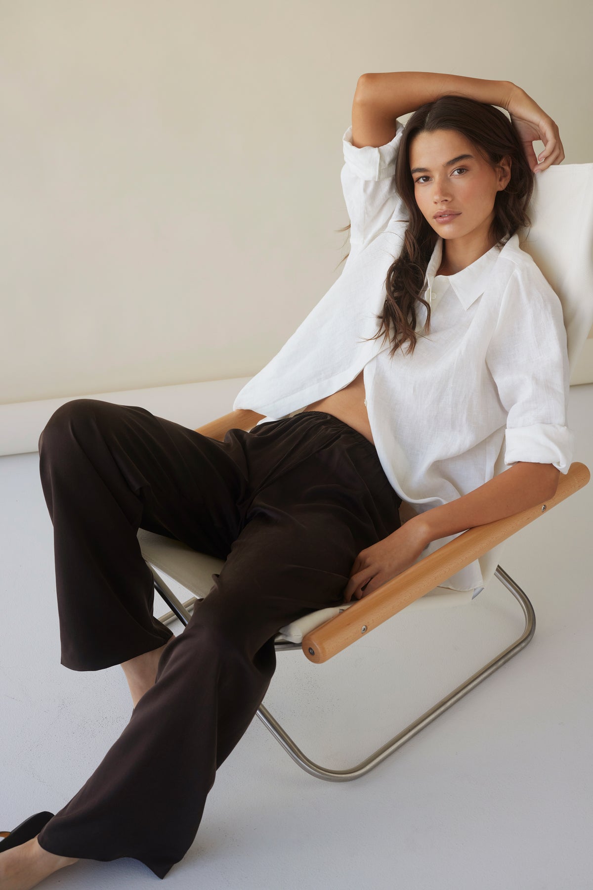 Dear Dylan | Sundown Shirt - Ivory Linen
