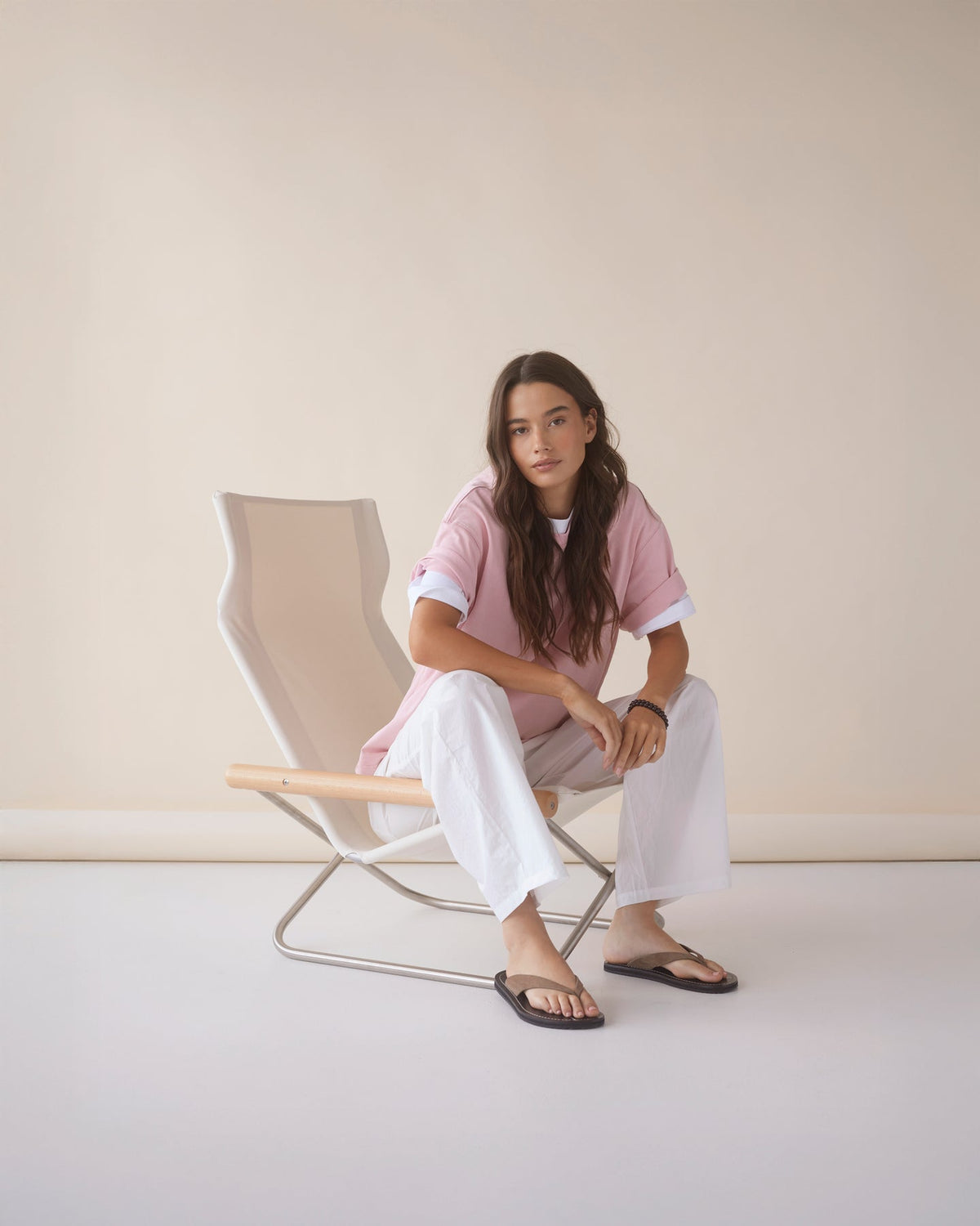 Dear Dylan | Dylan Oversized Tee - Washed Bubblegum