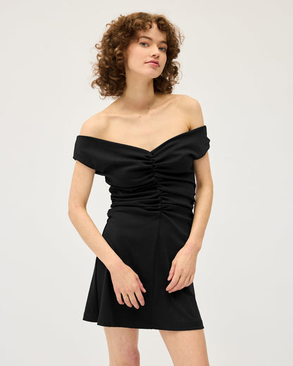 Dominique Healy | Niveah Mini Dress - Black