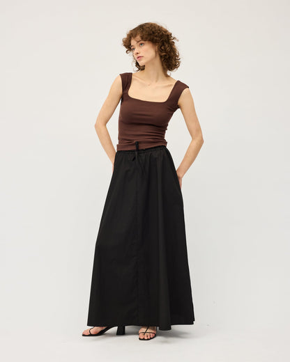 Dominique Healy | Naia Tank - Chocolate