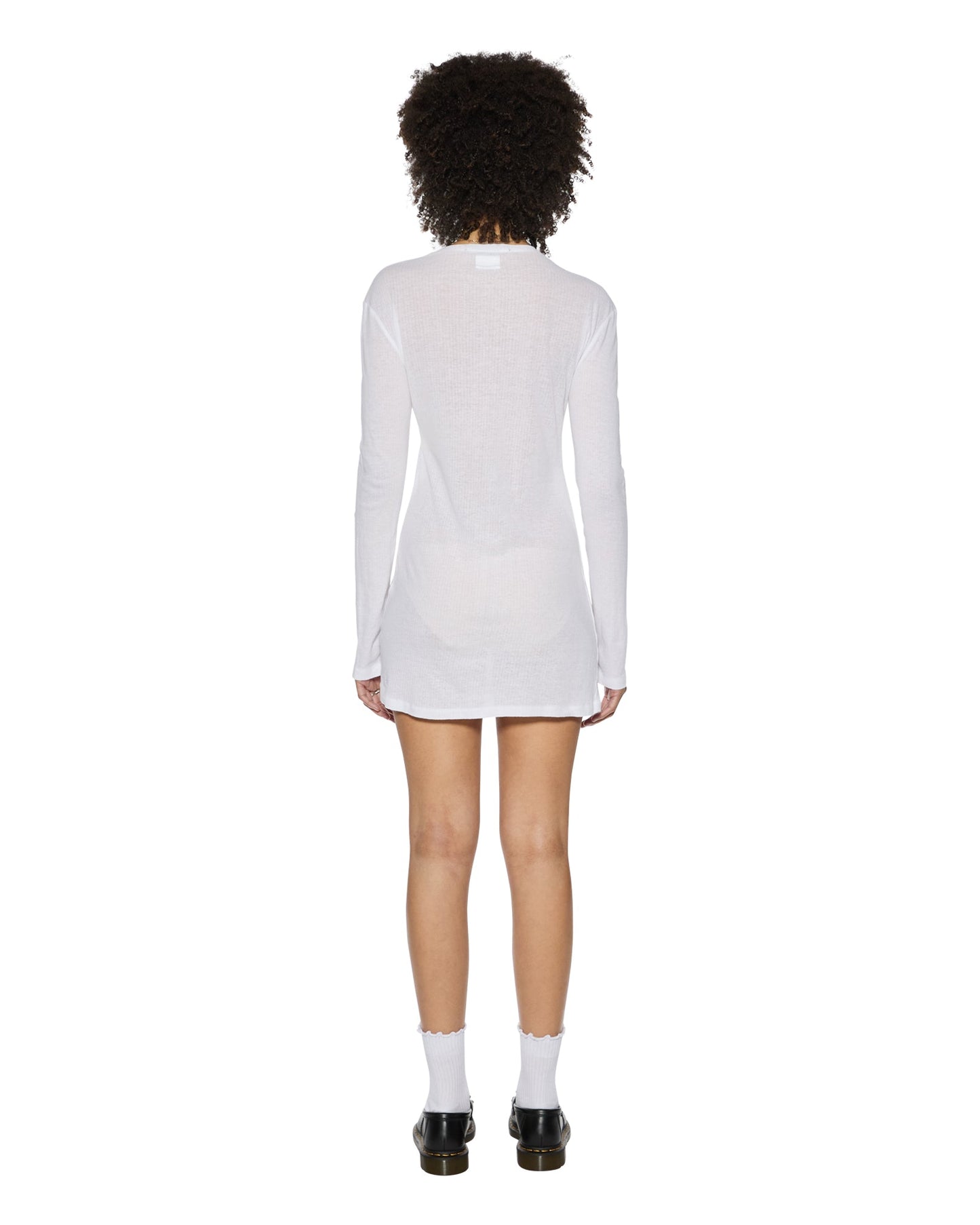 Ksubi | Crawford LS Mini Dress - White