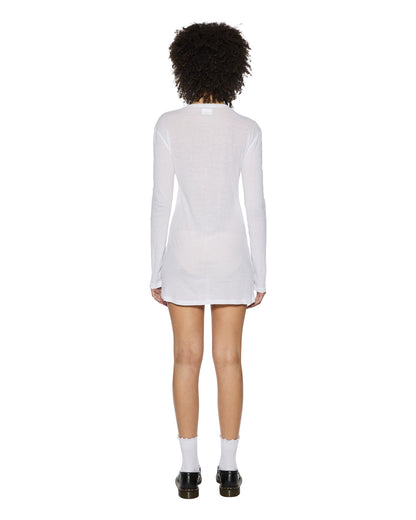 Ksubi | Crawford LS Mini Dress - White