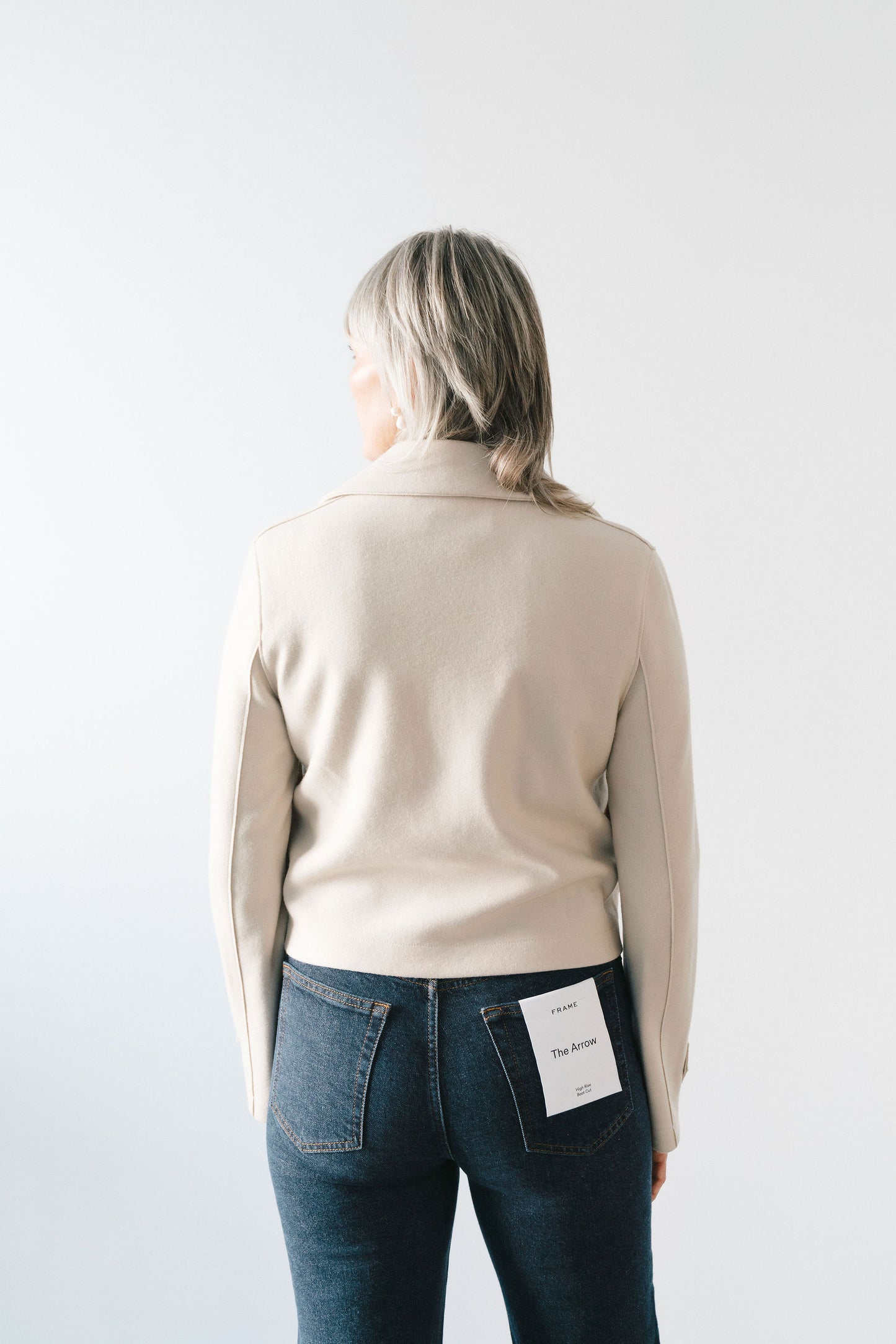 Harris Wharf London | Cropped Trench - Almond
