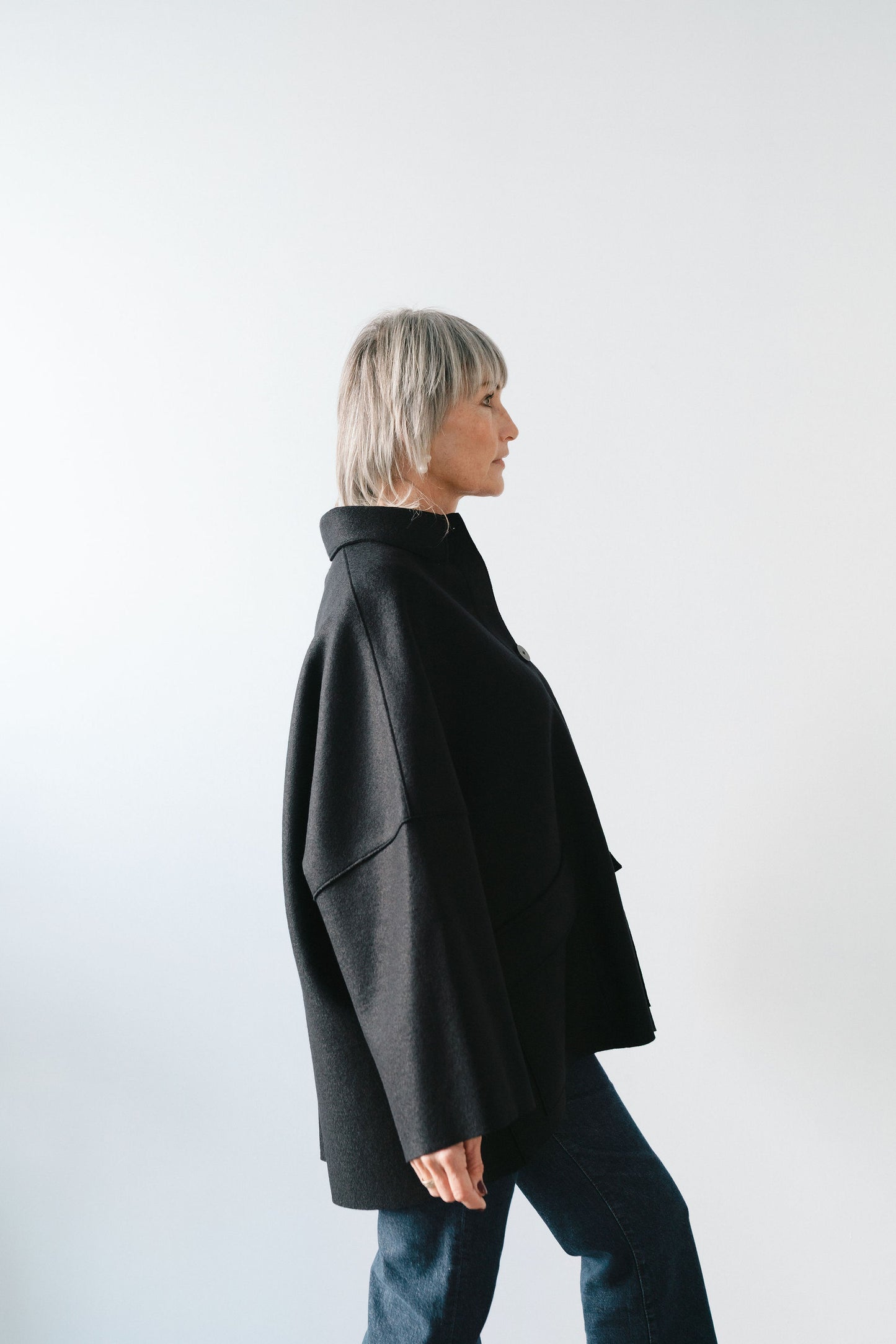 Harris Wharf London | Country Cape - Black