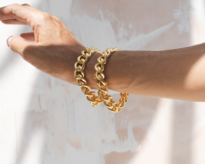 Adorn | Chain Bracelet - High Polish